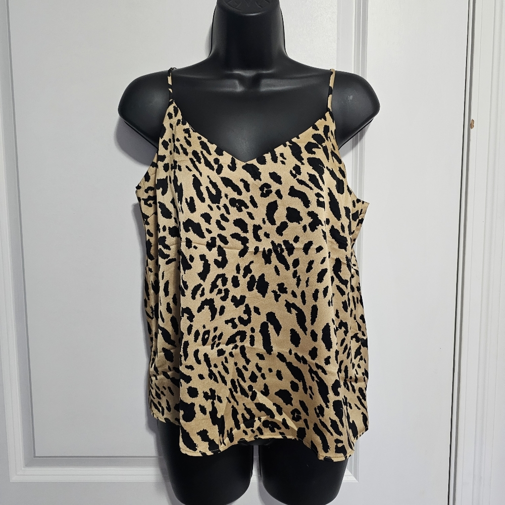 Forever 21 Leopard Tank